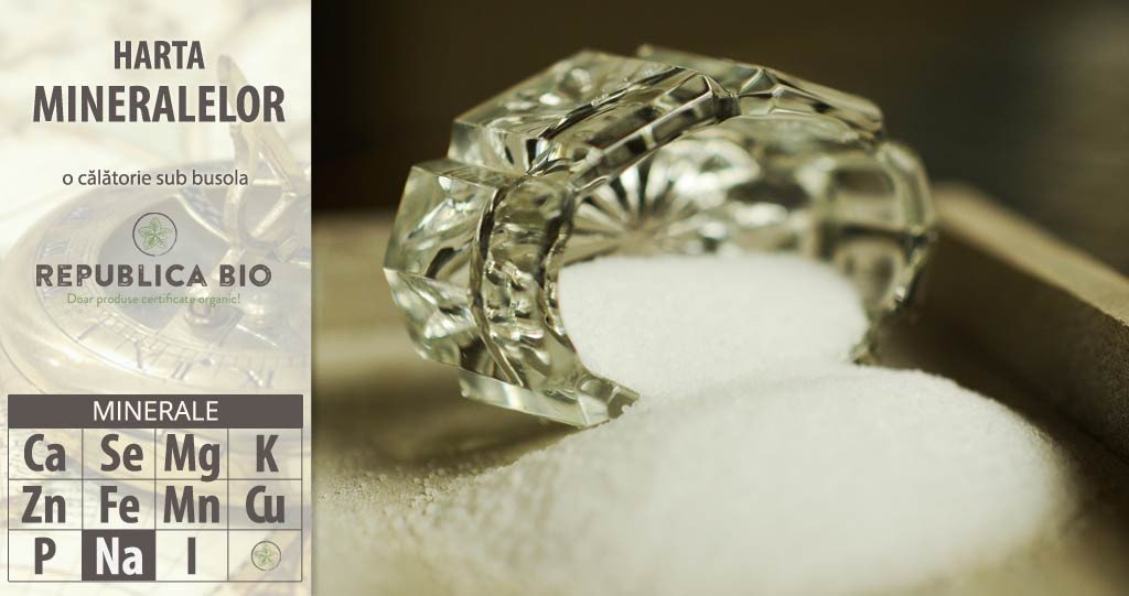 Borna 9 pe harta mineralelor: Sodiu, un mineral necesar, dar nu în exces