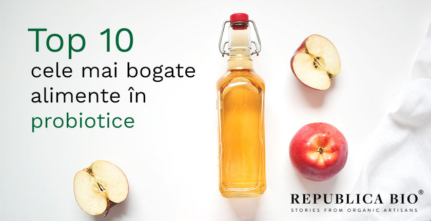 Top 10 cele mai bogate alimente în probiotice