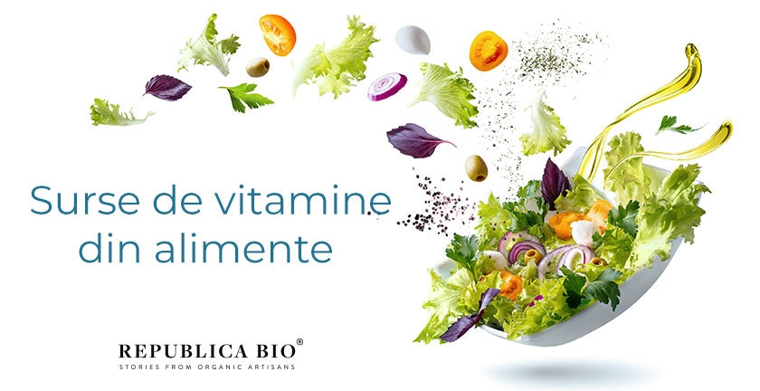 Surse de vitamine din alimente