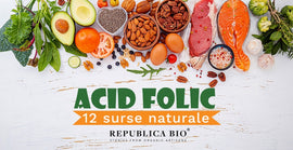 12 surse de acid folic