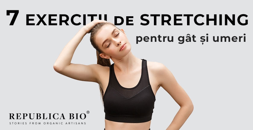 7 exerciții de stretching pentru gât și umeri