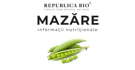 Mazăre - Informaţii nutriţionale