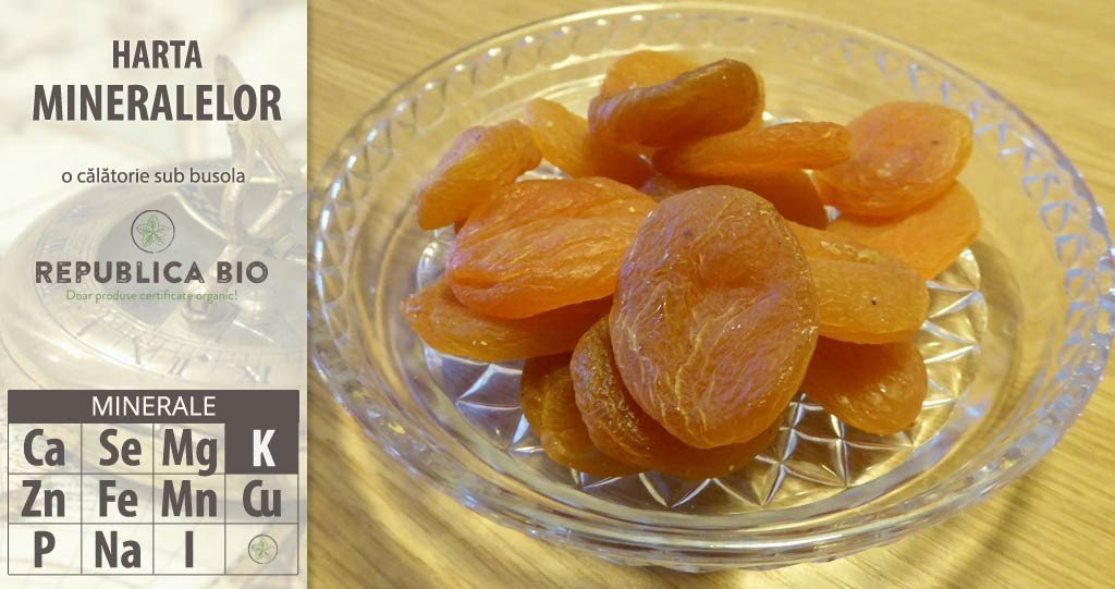 Borna 4 pe harta mineralelor: Potasiu, mineralul inimii tale