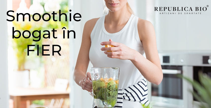 Smoothie bogat în fier