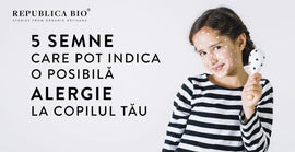 5 semne care pot indica o posibilă alergie la copilul tău