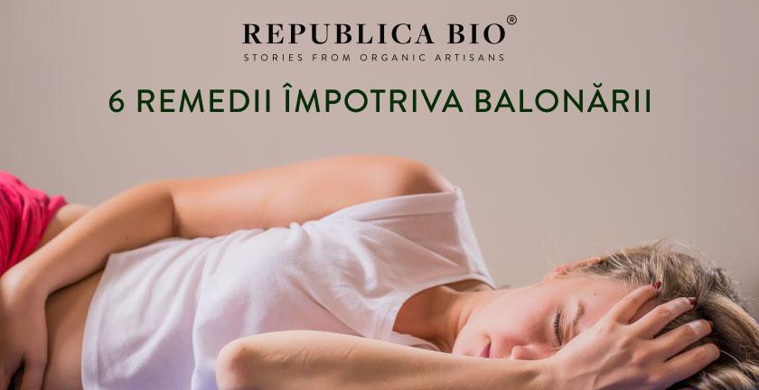 6 remedii împotriva balonării