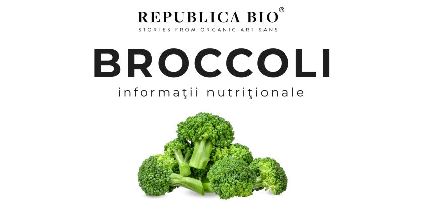 Broccoli - Informaţii nutriţionale
