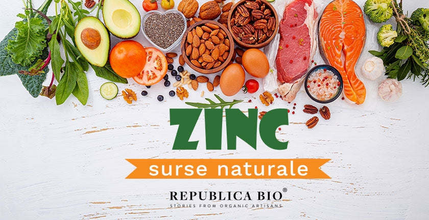 Zinc - surse naturale