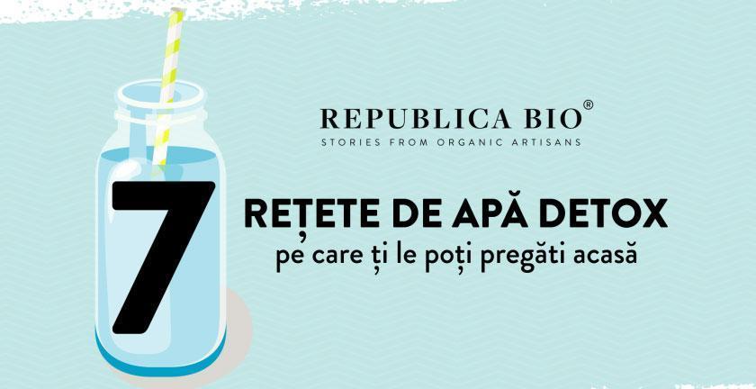 7 rețete de Apă Detox, pe care ți le poți pregăti acasă