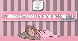 9 alimente minune care te ajută să dormi bine