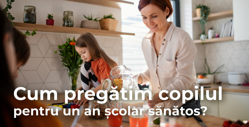Cum pregătim copilul pentru un an școlar sănătos?