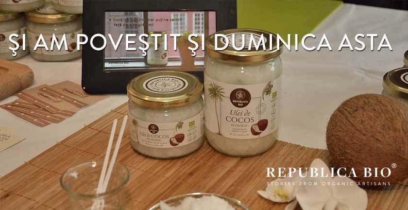 Şi am poveştit şi duminica asta. Fără foc.