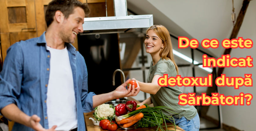 De ce este indicată o perioadă de detox după Sărbători?
