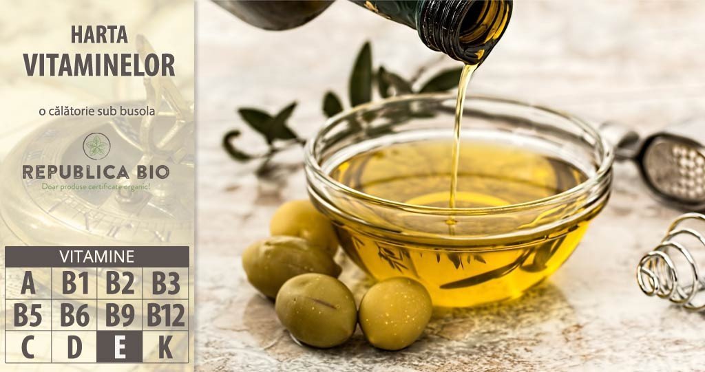 Borna 11 pe hartă: vitamina E, pentru o piele veșnic tânără și frumoasă