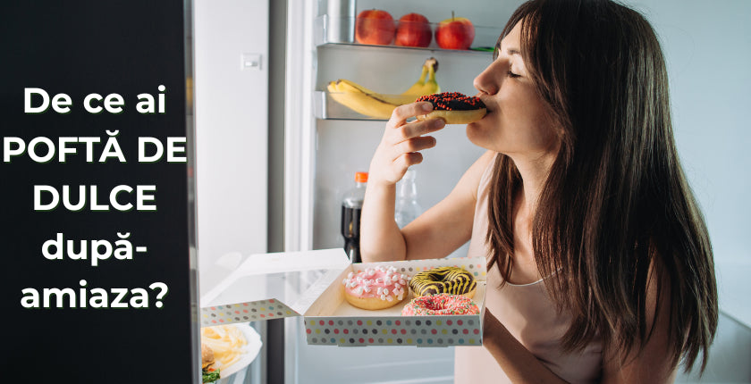 De ce apare pofta de dulce după-amiaza?