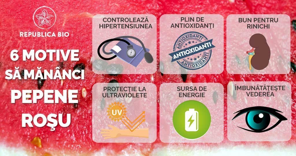 6 motive sănătoase să mănânci pepene roşu