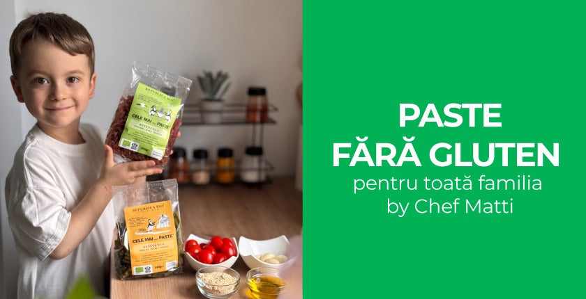 Rețetă paste fără gluten by Chef Matti