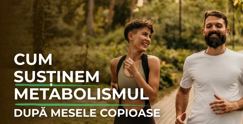 Cum susținem metabolismul după mesele copioase de Paște?