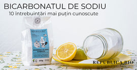 Bicarbonatul de sodiu: 10 întrebuințări mai puțin cunoscute