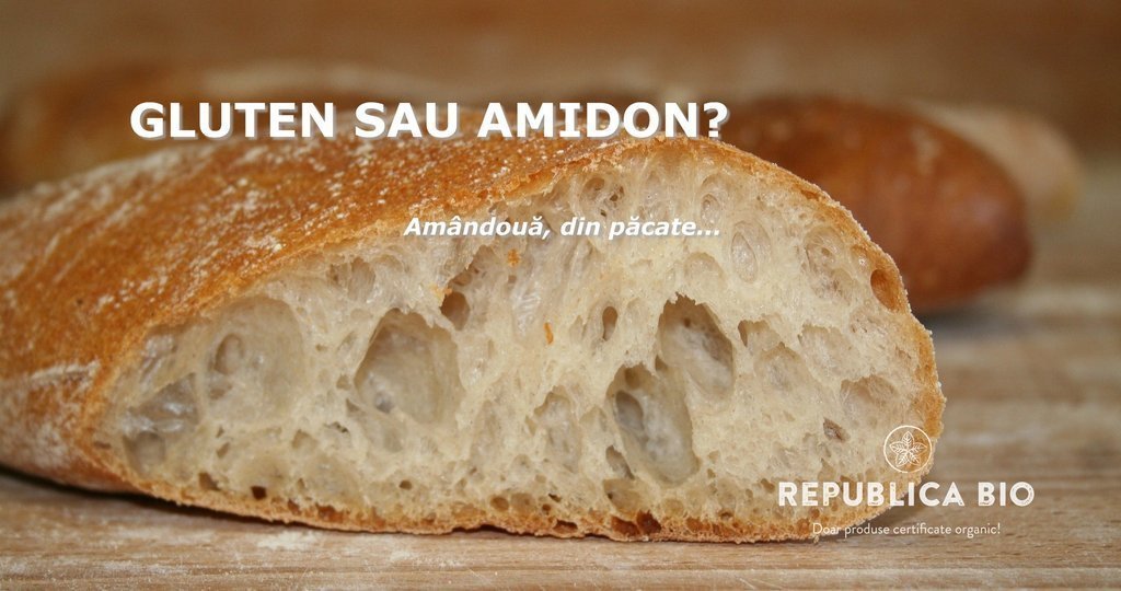 Gluten sau amidon? Care este diferenta dintre ele?