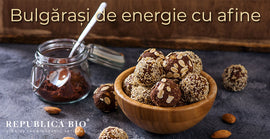 Bulgărași de energie cu afine