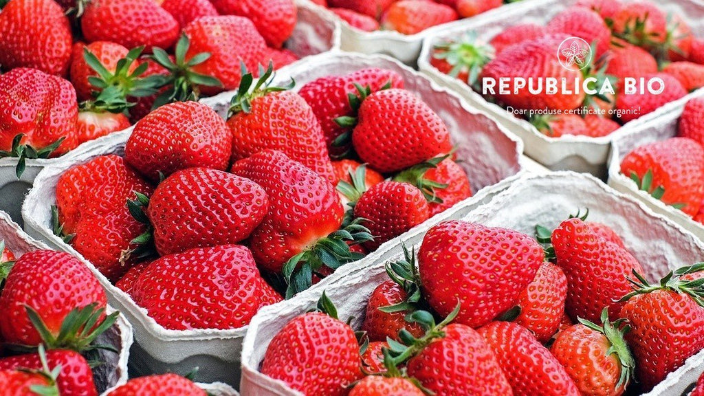 Căpșunile, locul 1 la pesticide. Află cât de periculoase sunt, mai ales pentru cei mici