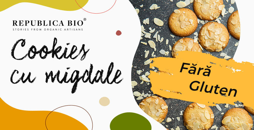 Cookies cu migdale, fără gluten