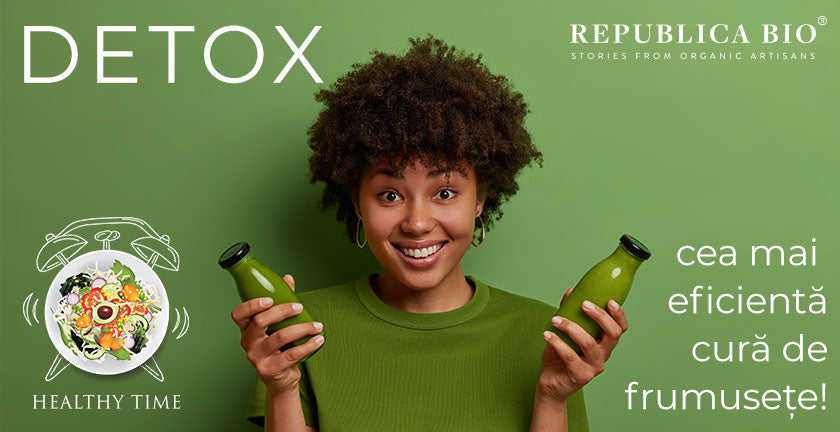 Detox: cea mai eficientă cură de frumusețe!