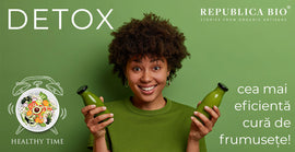 Detox: cea mai eficientă cură de frumusețe!