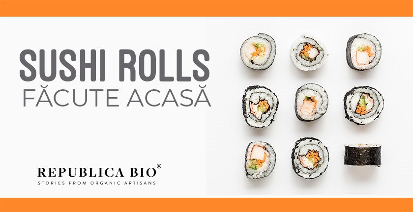 Sushi Rolls făcute acasă