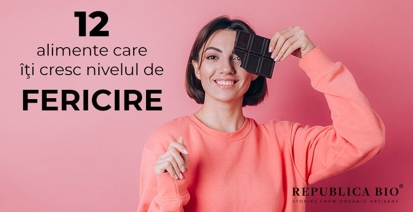 12 alimente care îţi cresc nivelul de fericire