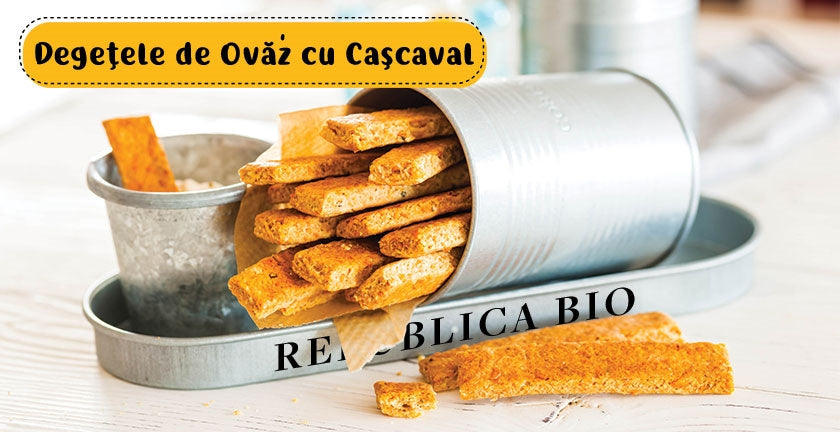 Degeţele de ovăz cu caşcaval