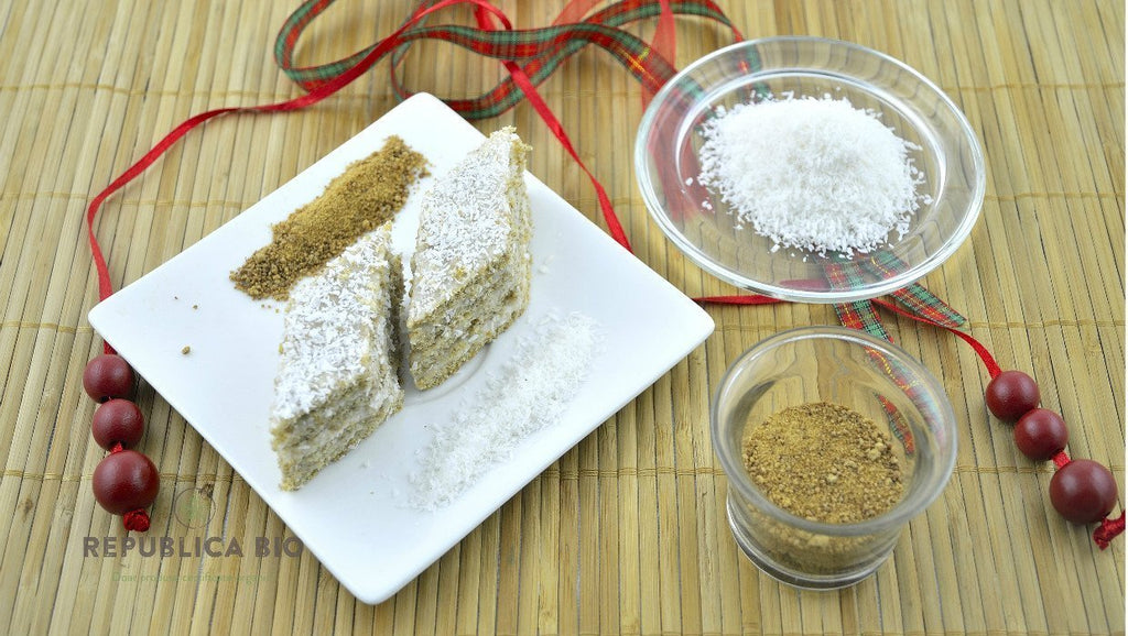 Prăjitură "Albă-ca-Zăpada" cu cremă de lămâie în varianta ultra-light