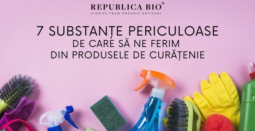 7 substanțe periculoase din produsele de curățenie de care să ne ferim