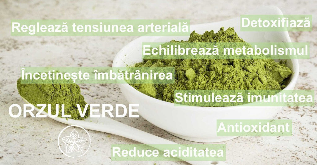 Orzul Verde Şi Efectele Sale Remarcabile Asupra Organismului.