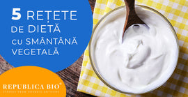 5 rețete de dietă folosind smântână vegetală