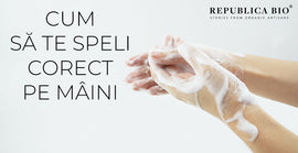 Cum să te speli corect pe mâini