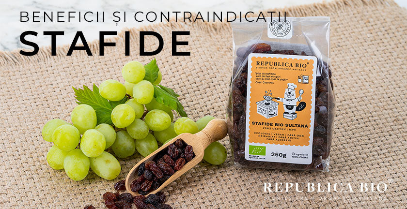 Stafide: beneficii și contraindicații