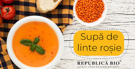 Supă de linte roșie