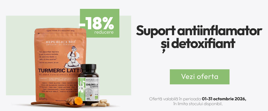 Campanie Anti-Inflammatory & Detox -18% reducere