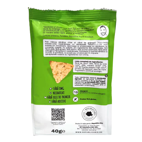 SANATELE BIO Mazare, Naut si Linte, ecologic, fara gluten, 40g