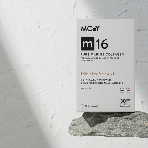 m16 Colagen hidrolizat marin premium, dovedit clinic, beauty, 10.000mg tip I si III, fara aroma, 30 portii, 303 g, Molecules of Youth, natural