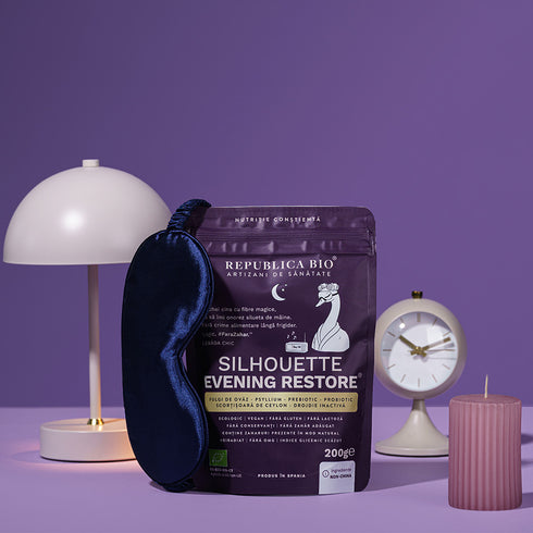 Silhouette Evening Restore, pudra functionala ecologica, FARA GLUTEN, Republica BIO, 200g