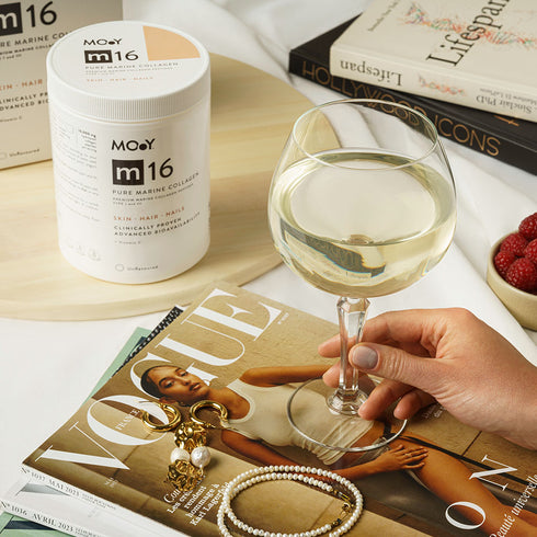 m16 Colagen hidrolizat marin premium, dovedit clinic, beauty, 10.000mg tip I si III, fara aroma, 30 portii, 303 g, Molecules of Youth, natural