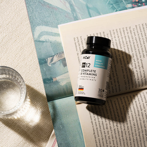 m12 Complete B Vitamins + Magnesium Bisglycinate, 30 capsule, 19,83 g, Molecules of Youth, natural