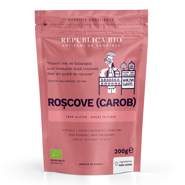 Pudra de roscove, pulbere ecologica pura Republica BIO, 200 g
