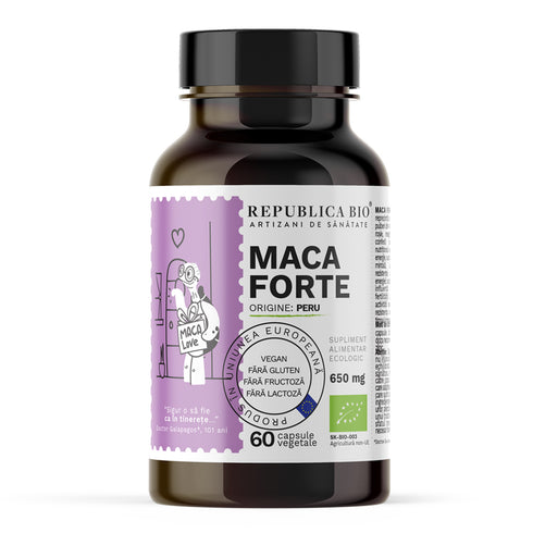 Maca Forte ecologica Republica BIO, 60 capsule
