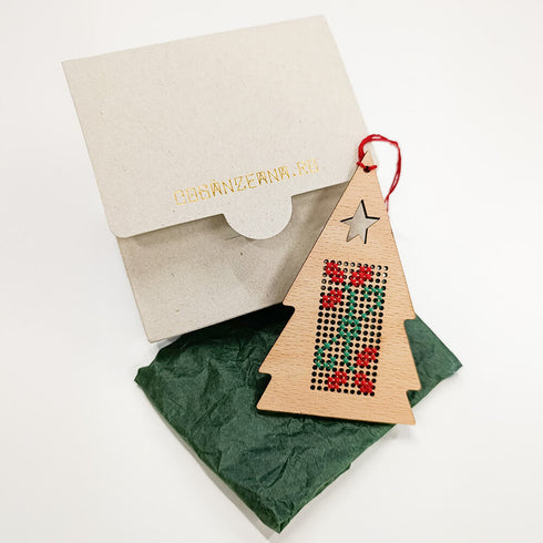 Matcha Magic pachet promotional (Matcha Latte + Bradut cusut manual), natural, 230g