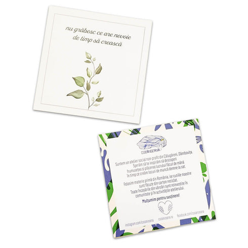 Matcha Magic pachet promotional (Matcha Latte + Bradut cusut manual), natural, 230g