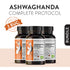 ASHWAGANDHA COMPLETE PROTOCOL, pachet promotional, cura completa pentru 3 luni, BIO, RAW, VEGAN, ecologic